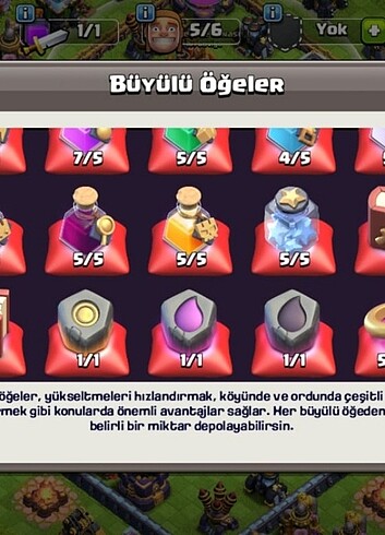  Beden CLASH OF CLANS HESABI