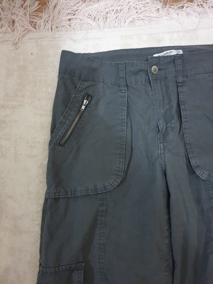 paraşüt kumaş kargo pantolon - Görsel 3