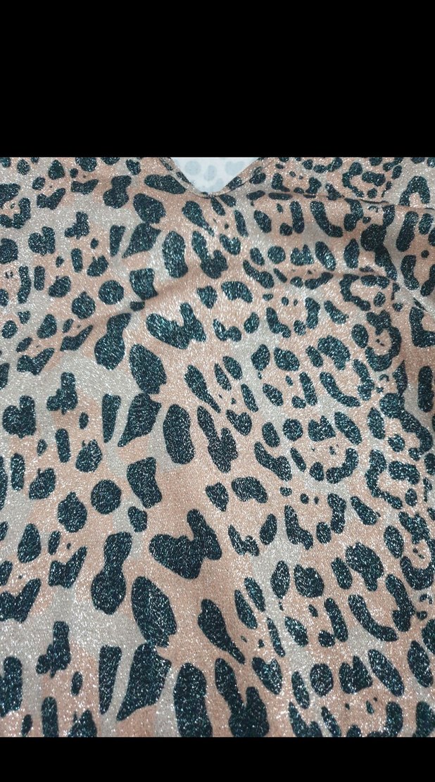 Leopar Desenli Dantel Detaylı İnce Askılı body - Görsel 2