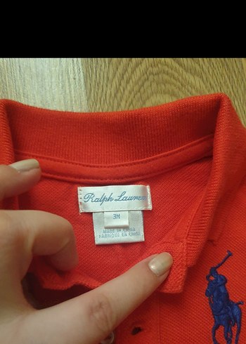 Erkek Çocuk Kırmızı Kısa Kollu Polo Tişört - Görsel 2