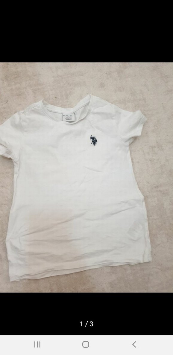 Erkek Beyaz Kısa Kollu Polo Tişört - Görsel 2