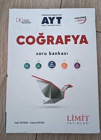 AYT COĞRAFYA LİMİT YAYINLARI 