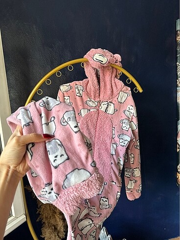 s Beden pembe Renk Kapisonlu uyku tulumu
