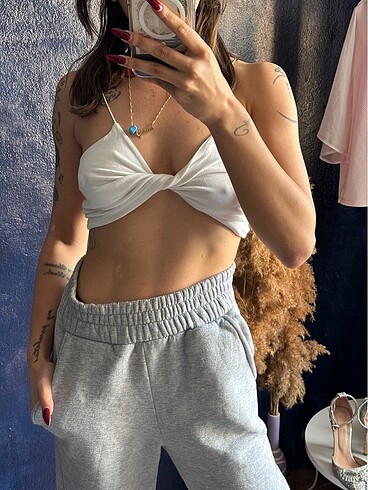 Zara Gri jogger eşofman