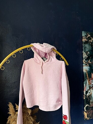 Bershka pudra rengi polar
