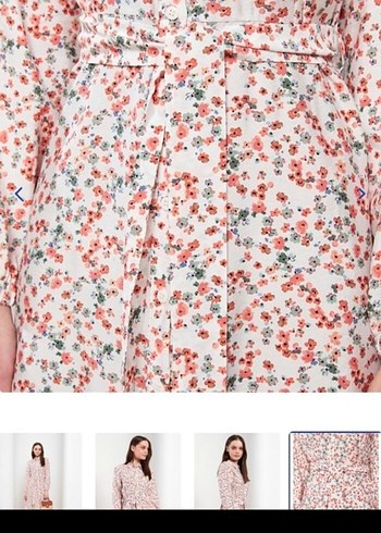 Uzun KolluKuşaklı Elbise 42 beden kadın lc Waikiki gömlek elbise - Görsel 2