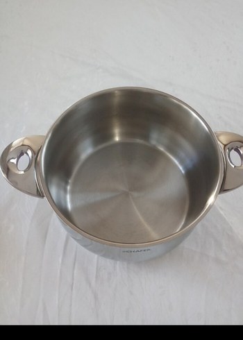 Schafer Parlak Beyaz Tencere - Görsel 3