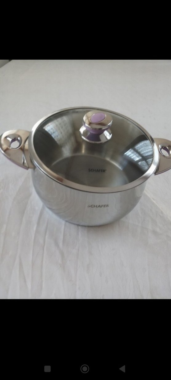 Schafer Parlak Beyaz Tencere - Görsel 4