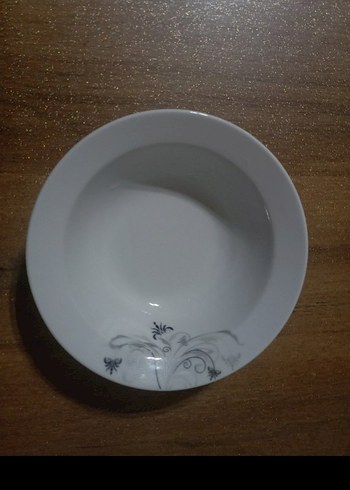 Kütahya porselen Gri Detaylı Beyaz Yemek Takımı 20 parça - Görsel 6