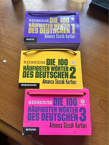 Redhouse Almanca Kelime Kartları