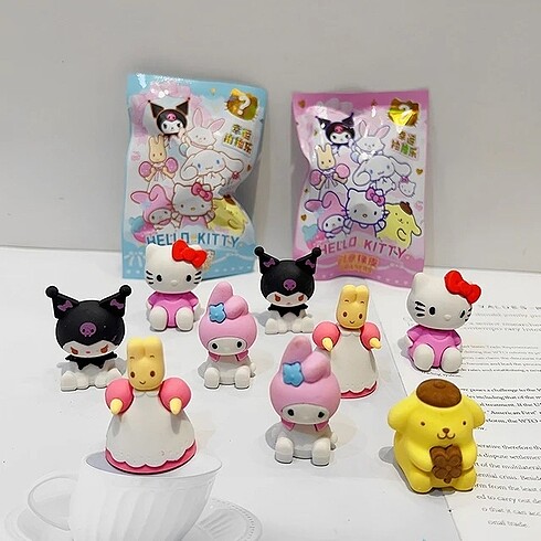 Sanrio Figür Şeklinde Sürpriz Silgi
