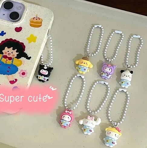 Diğer Sanrio Kawaii Anahtarlıklar