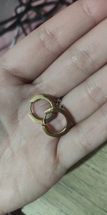 Welch Steel Çelik Gold küpe