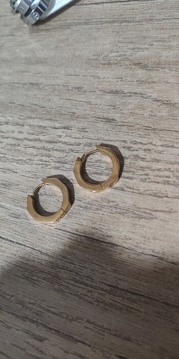 Beden Çelik Gold küpe