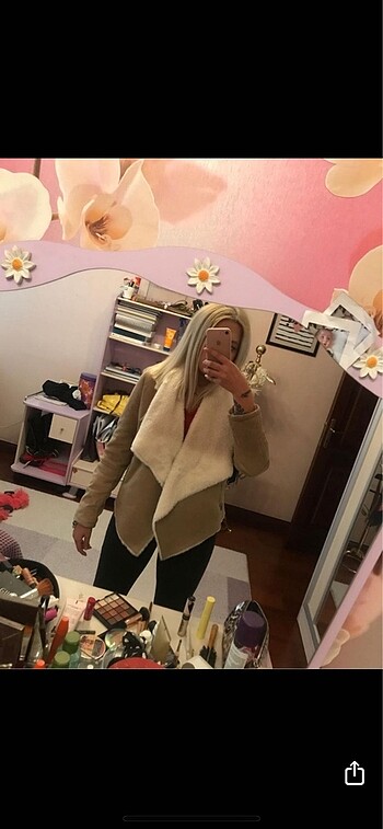 xs Beden Bershka süet kaban
