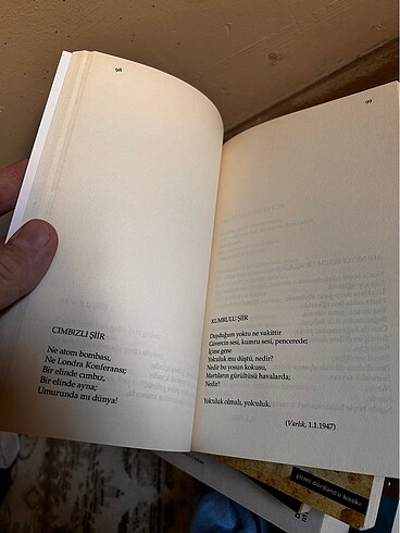 Orhan Veli Kanık ? Bütün Şiirleri Yayınevi: Yapı Kredi Yayınları - Görsel 6