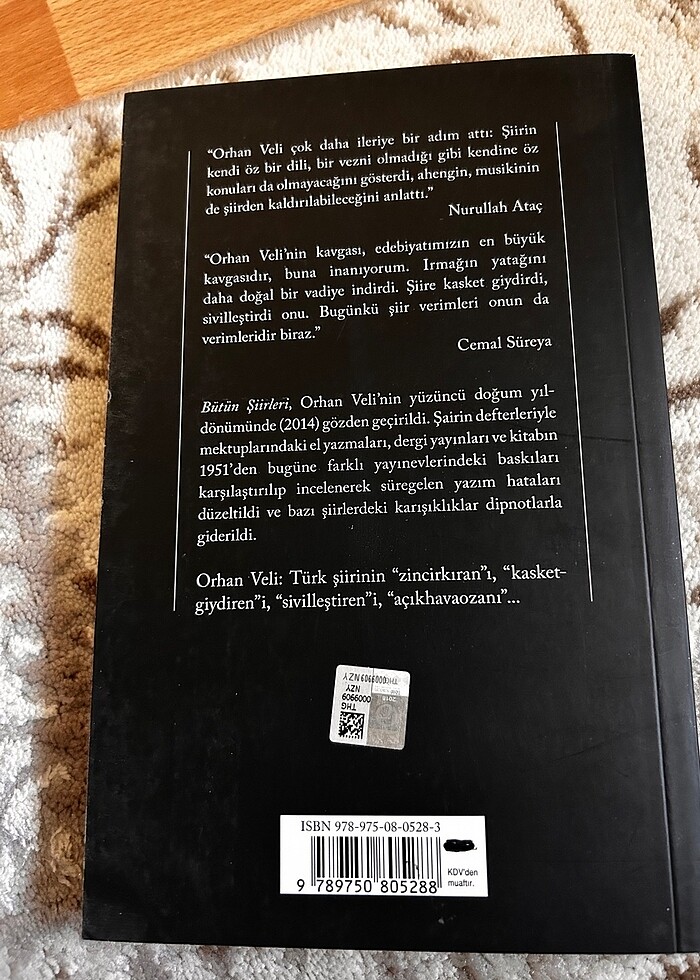 Orhan Veli Kanık ? Bütün Şiirleri Yayınevi: Yapı Kredi Yayınları - Görsel 5