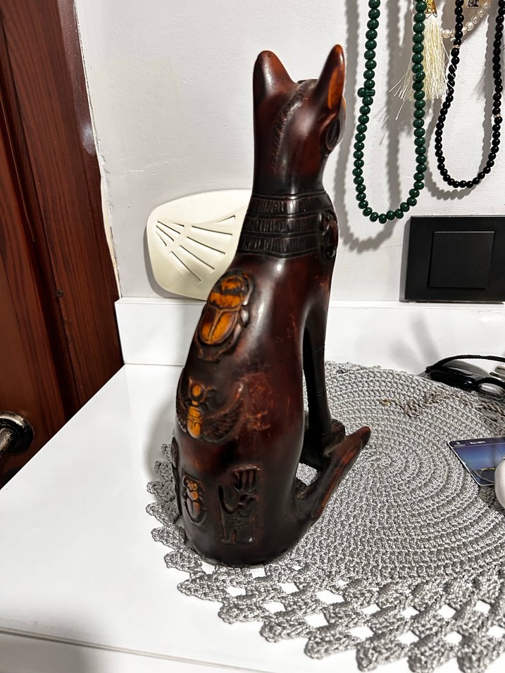 Antik Mısır Kedi Figürü - Görsel 2