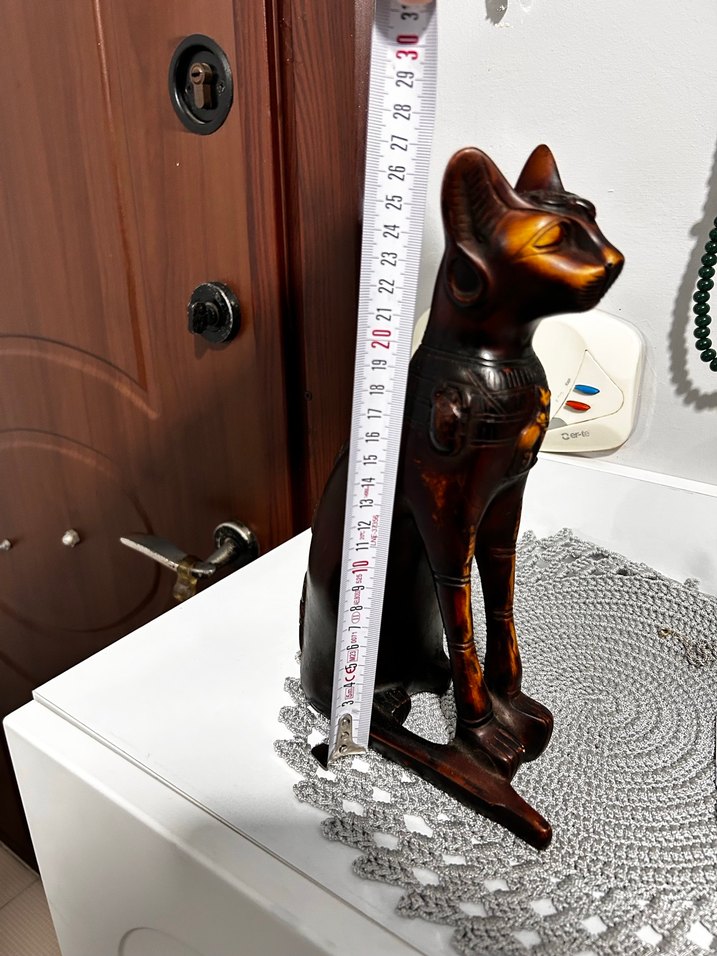 Antik Mısır Kedi Figürü - Görsel 3