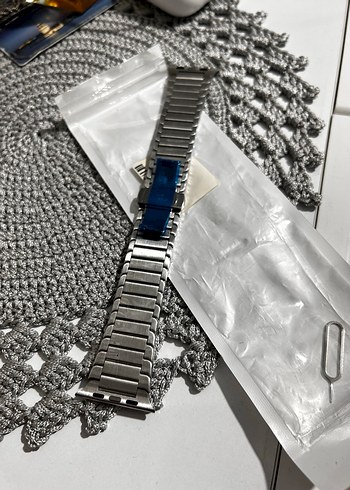 Gri Çelik Apple kordon Dayanıklı Ağır - Görsel 4