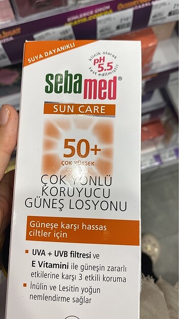 Sebamed güneş kremi