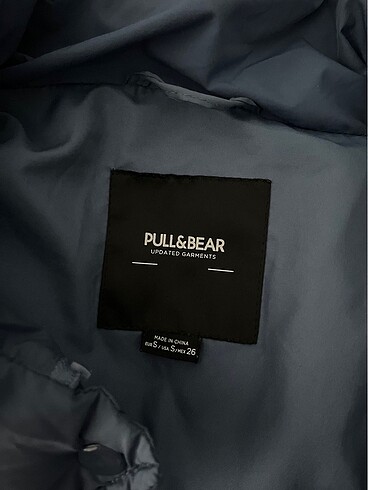 s Beden Pull and bear mavi mont