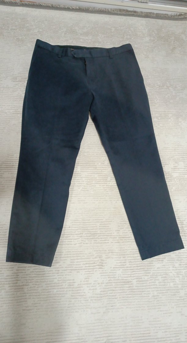 BROOKS BROTHERS Erkek Lacivert Pantolon, Regular Fit, Pilili - Görsel 2