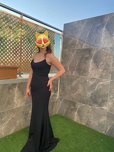 Trendyol & Milla Siyah balık elbise