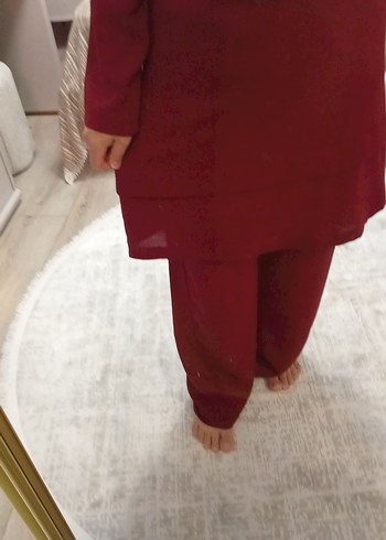 Bordo ikili takım - Görsel 3