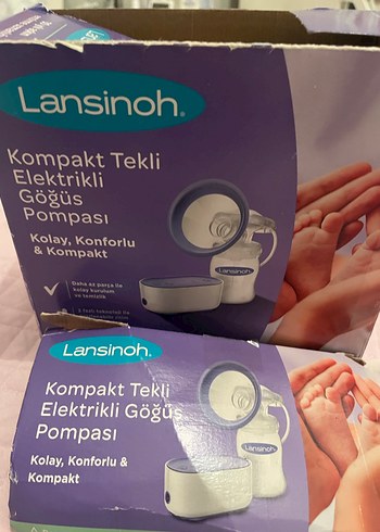 Lansinoh Kompakt Tekli Elektrikli Göğüs Pompası