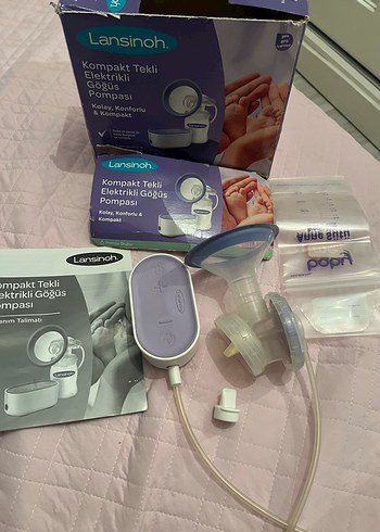  Beden Lansinoh Kompakt Tekli Elektrikli Göğüs Pompası