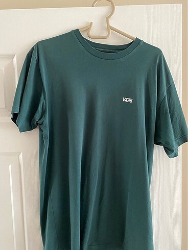 Koyu yeşil Vans Slim Fit T-Shirt