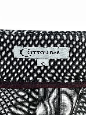 42 Beden çeşitli Renk Cotton Bar Kumaş Pantolon %70 İndirimli.