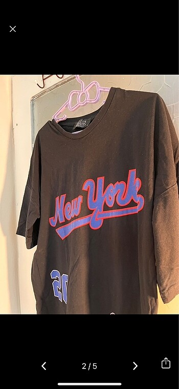 xl Beden Oversize Baskili Tshirt