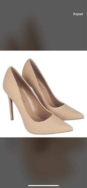 Kadın Krem Stiletto