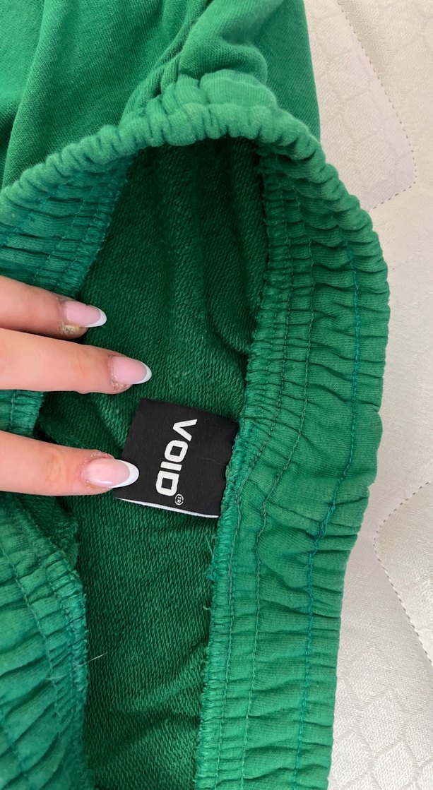 Void Kadın Yeşil Oversize Eşofman - Görsel 3