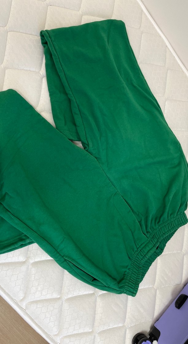 Void Kadın Yeşil Oversize Eşofman - Görsel 2