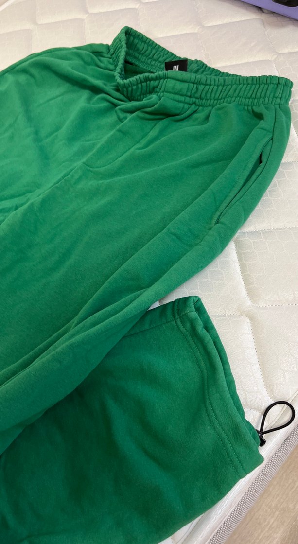 Void Kadın Yeşil Oversize Eşofman - Görsel 5