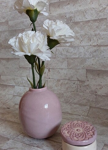 El Yapımı Seramik Vazo Set