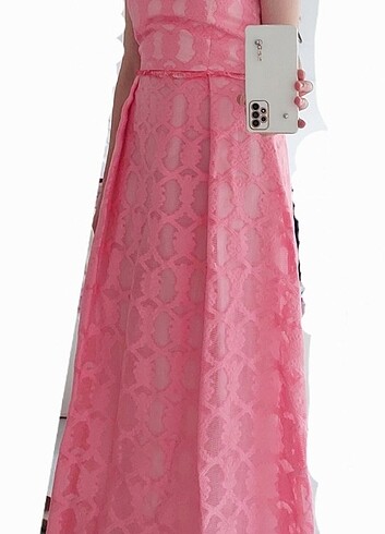 Roman Abiye Gece Elbisesi - Görsel 5