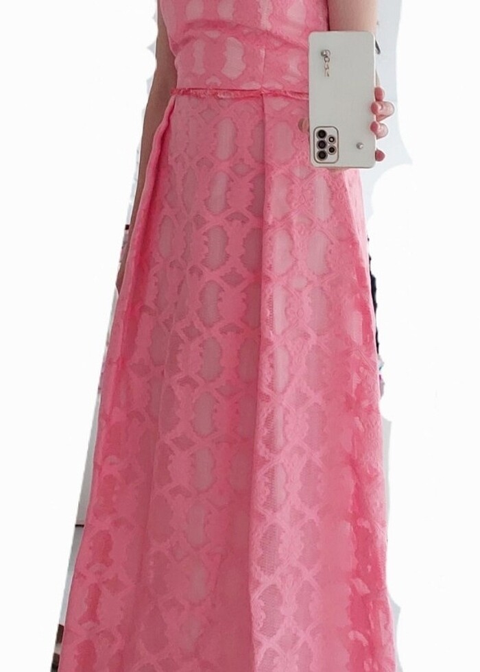 Roman Abiye Gece Elbisesi - Görsel 5