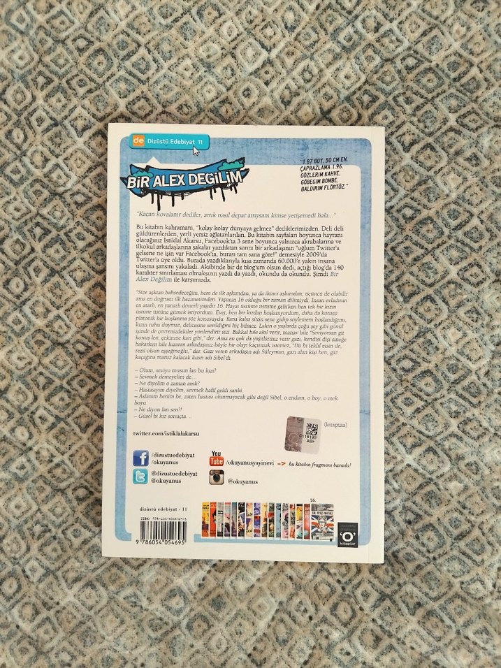 Bir Alex Değilim - İstiklal Akarsu - Görsel 2