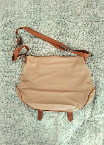 Bej Omuz Çantası - Görsel 4