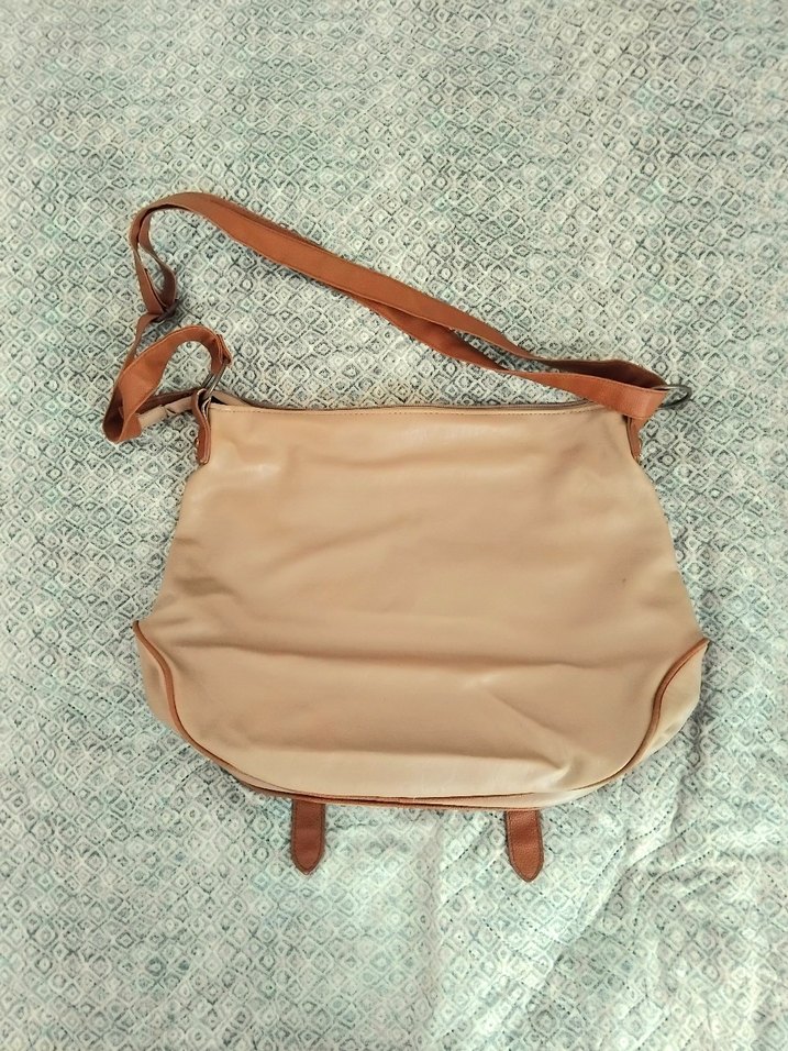 Bej Omuz Çantası - Görsel 4