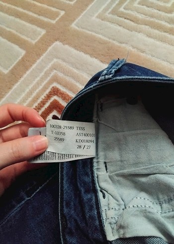 Mavi Kot Pantolon - Görsel 6