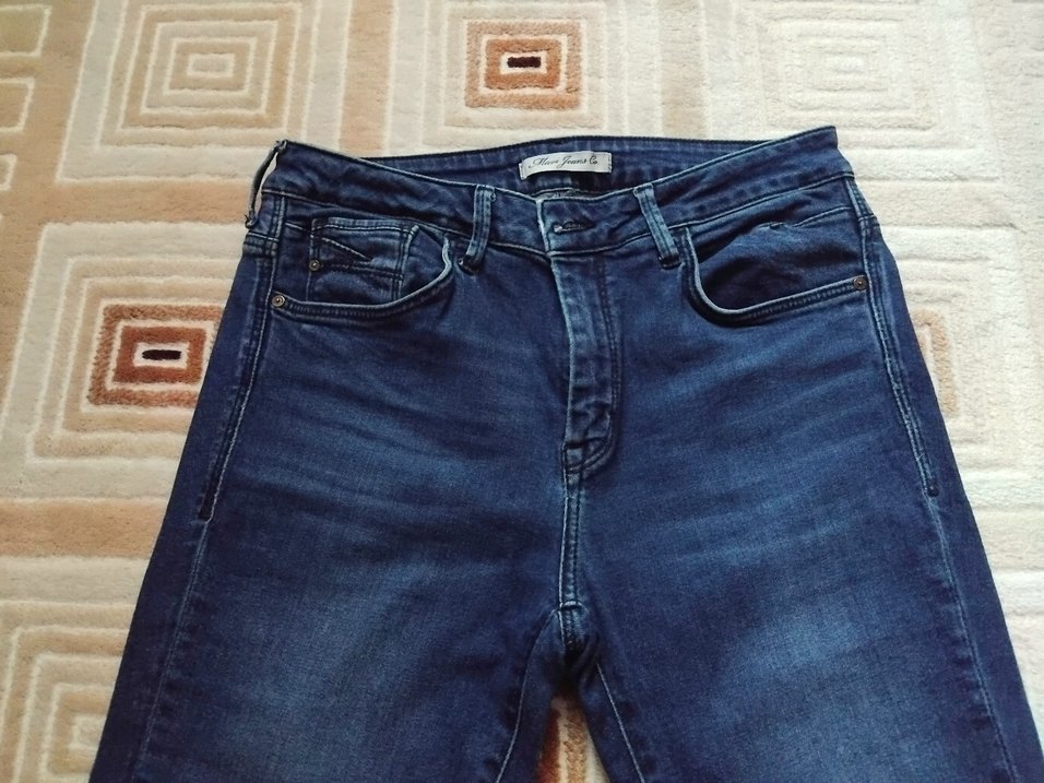 Mavi Kot Pantolon - Görsel 3