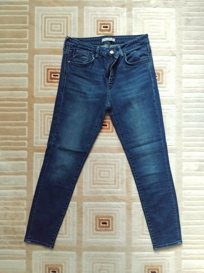 Mavi Kot Pantolon - Görsel 2