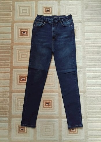 Yüksek Bel Kot Pantolon - Görsel 2