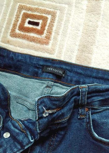 Yüksek Bel Kot Pantolon - Görsel 4