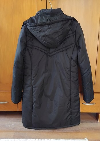 Siyah Midi Mont - Görsel 4